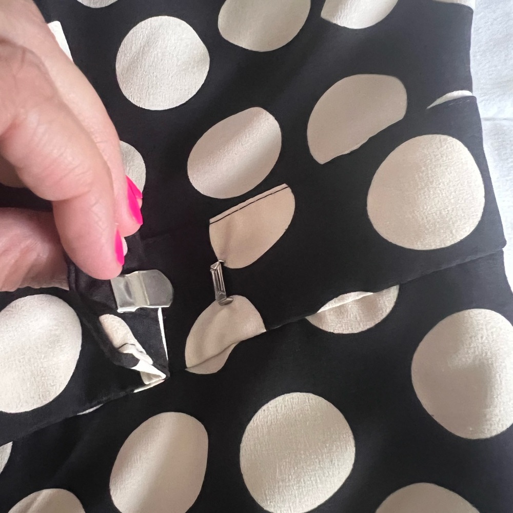 Mango Black and White Polka Dot Jumpsuit - Picture 7 of 9